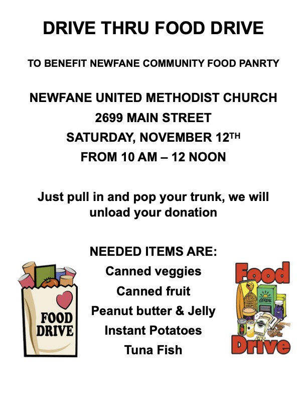 Newfane Methodist Pray First