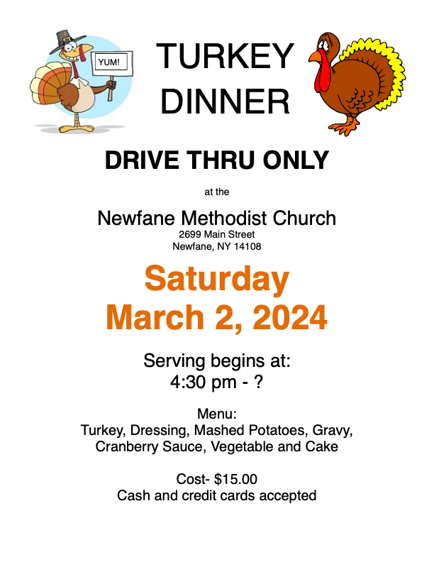 Newfane Methodist Pray First